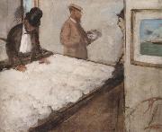 Edgar Degas Cotton Merchants in New Orleans Spain oil painting artist